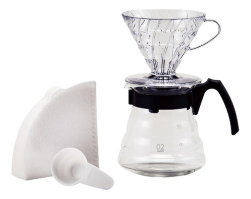 Hario Pour Over Coffee Starter Set Craft Coffee Maker Gotero