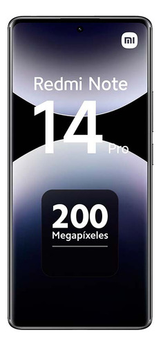 Xiaomi Redmi Note 14 Pro 4g Negro 256gb 8ram 200mpx