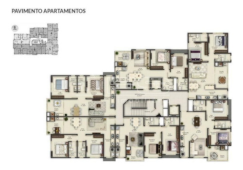 Imagem 3 de 12 de Apartamento 2 Dormitorios Tabuleiro Itapema - 4045