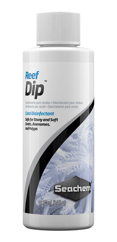 Seachem Reef Dip 100ml - Desinfetante / Limpeza P/ Coral