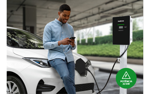 Estação Recarga Veículo Elétrico 22 Kw Eve 0220 B Intelbras