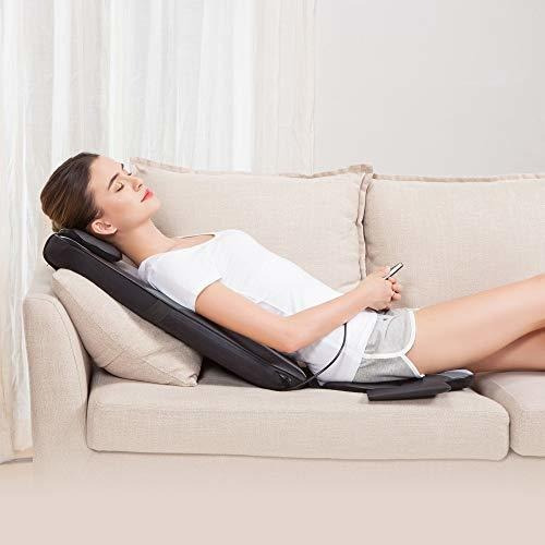 Snailax Shiatsu - Cojín De Masaje Con Almohadilla De Masaje