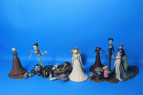Lote 11 Figuras Miniaturas Corpse Bride Mcfarlane Toys (Usado)