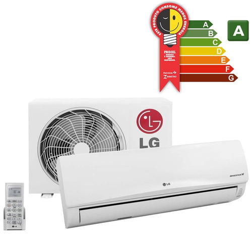 Ar-condicionado Split 11.500 Btus Inverter System LG Frio Cl