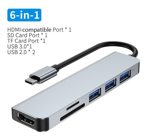 Adaptador Usb-c A Hdmi Compatible Con Macbook Pro Y Air