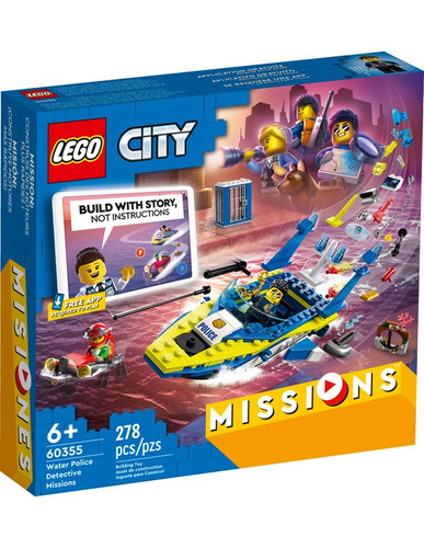 Bloques Para Armar Lego Misiones De Investigación De Policía