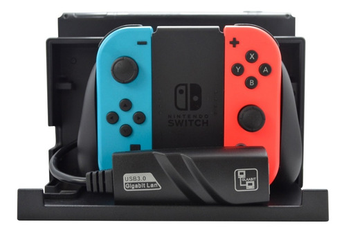 Imagem 1 de 6 de Adaptador Ethernet Nitendo Switch Usb 3.0 Gigabit 100/1000