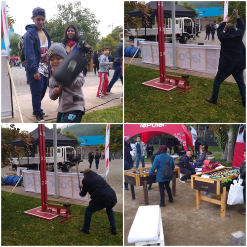 Imagen 5 de 5 de Toro Mecánico-juegos De Feria-tacataca-martillo De Fuerza Y+