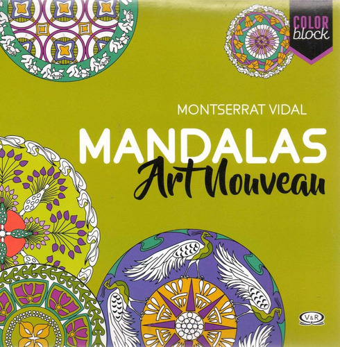 Libro: Mandalas Art Nouveau ( Montserrat Vidal)