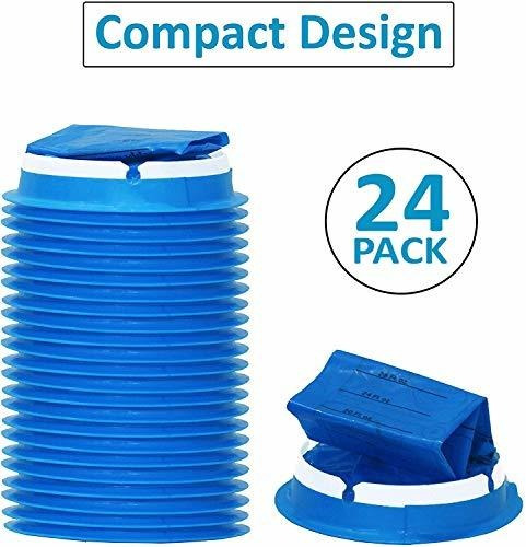 Imagen 6 de 8 de Mp Mozzpak Bolsas Para Vómitos - Paquete De 24 - Bolsas Par