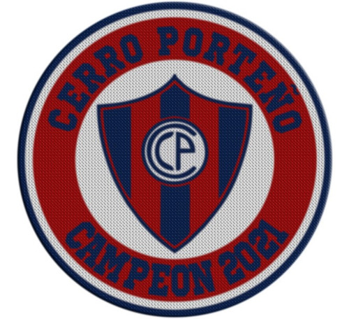 Parche Termoadhesivo Cerro Porteño Campeon Clausura 2021