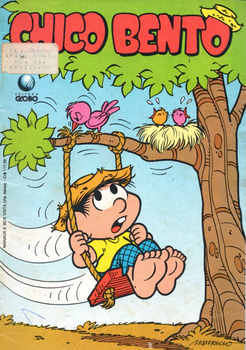  Chico Bento N° 112 - 36 Páginas - Português - Editora Globo - Formato 13 X 19 - 1991 - Bonellihq Cx177 E23  