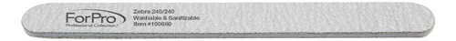 Lima De Uñas Forpro Professional Collection Zebra Foam 240/2