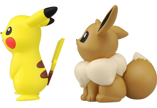 Pokemon Moncolle Pikachu & Eevee Esp_10 Takara Tomy F