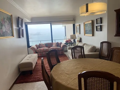 Arriendo Departamento Amoblado Por Días, Espectacular Vista