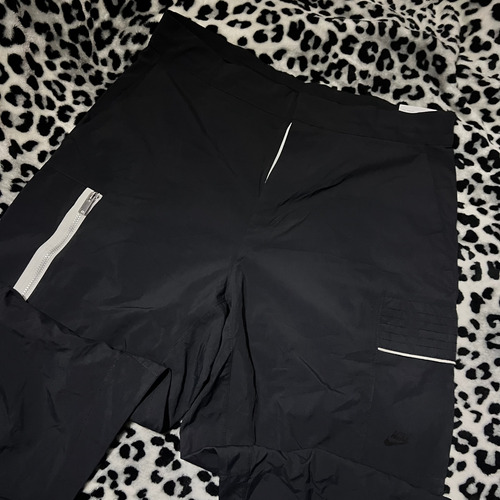 Pants Deportivo Nike Talla L Original Negro Nilon