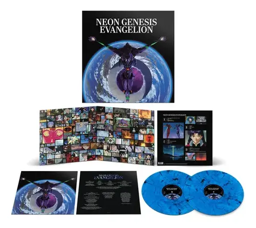 Shiro Sagisu - Neon Genesis Evangelion - Vinil LP Duplo Colorido