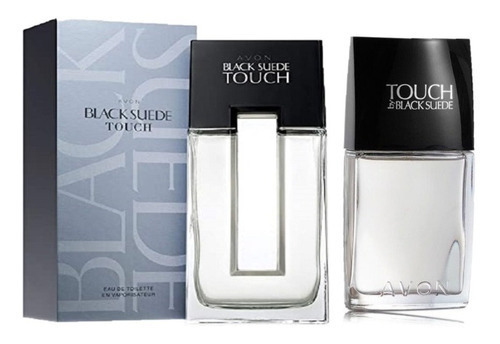 Perfume Black Suede Touch Para El De Avon