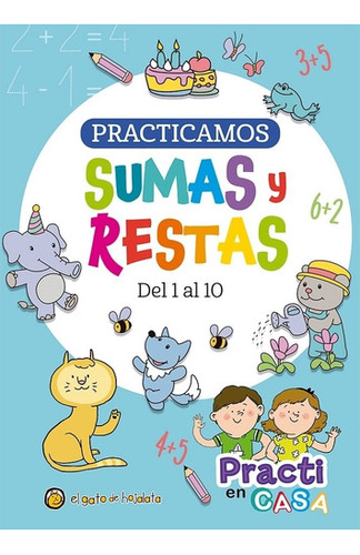 Libro Infantil Practi: Sumas Y Restas - Aprendizaje 