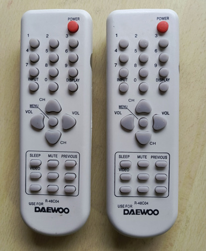 Control Remoto Tv Daewoo Modelo R-48c04
