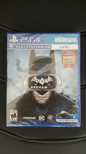 Batman Arkham Vr - Ps4 - Fisico - Nuevo- Playgamers