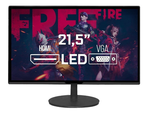 Imagem 4 de 5 de Pc Gamer Barato Completo Intel I5 8gb Ssd 240gb Monitor 21
