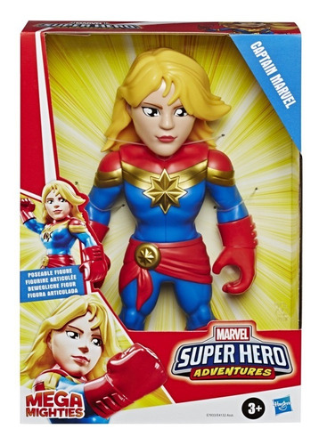 Captain Marvel Playskool Heroes Mega Mighties Hasbro E4132