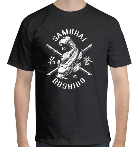 Playera Samurai Bushido - Diseño Oriental Japón