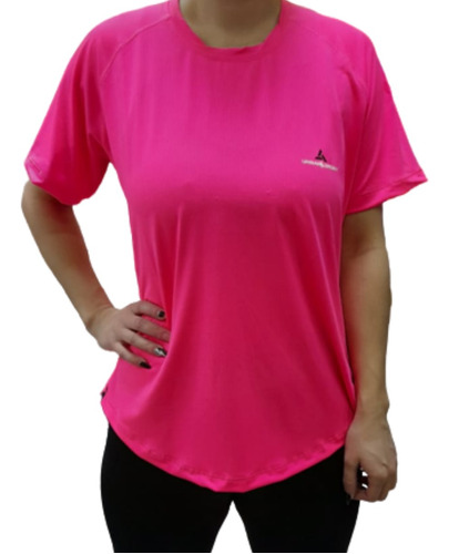 Remera Mujer Deportiva Urbana - Redadry Fucsia