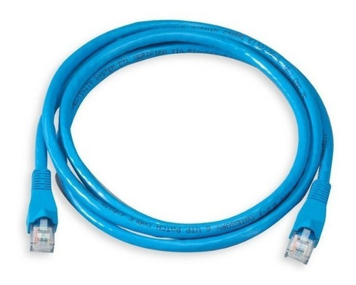 Patch Cord Cat6 Qnet Azul 0.90 Cm