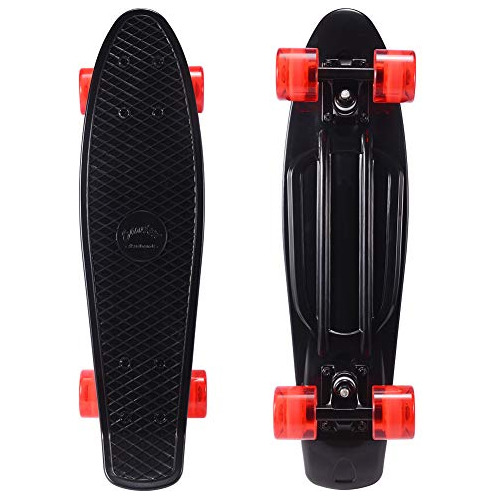 Monopatín Mini Cruiser Completo De 22 Pulgadas Jóvene...