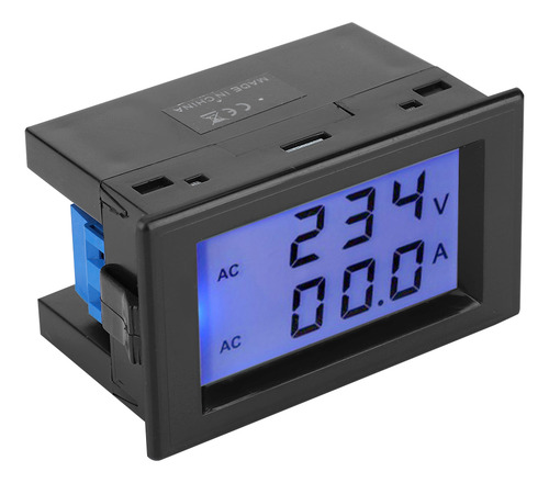 Medidor De Voltagem D85-2042a Lcd Amperímetro De Tensão De T