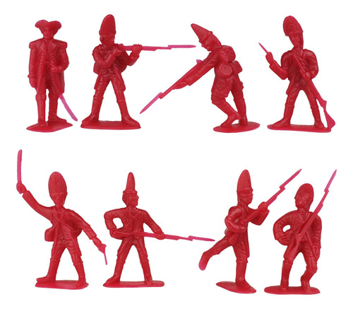 Bmc Revolutionary War Plastic Army Men - 34 Soldados Británi