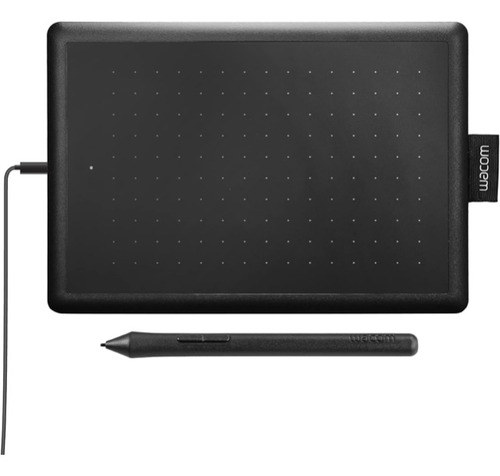 Tableta Wacom One Ctl472 Negra Y Roja Rojo (Usado)