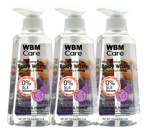 Wbm Care Gel De Ducha Para El Cuidado De La Piel, Gel De Duc