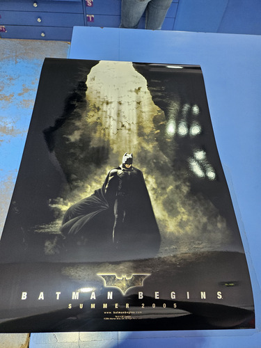 Batman El Comienzo Poster Original De La PelĂcula