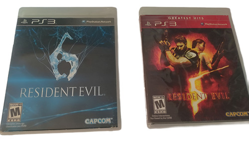 Coleção Resident Evil Ps3 Midia Fisica - Combo Jogos Novos