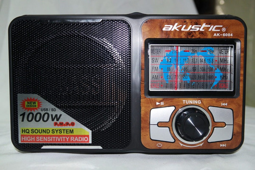 Radio Multibanda Akustic Mod. Ak-6004