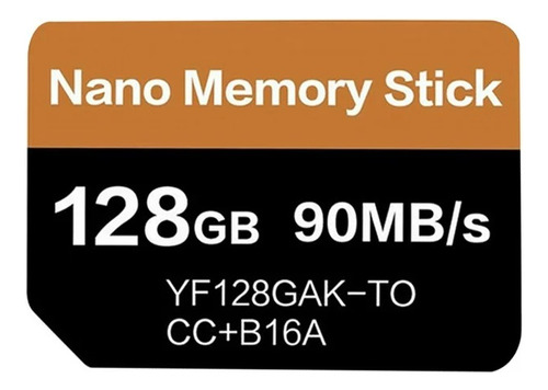 Memoria Nm Nano Memory Card 128gb 90mb/s Para Huawei P30 
