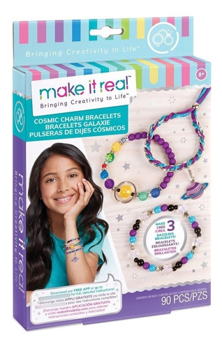 Juego Set Para Crear Pulseras Y Tatuajes Para Niñas