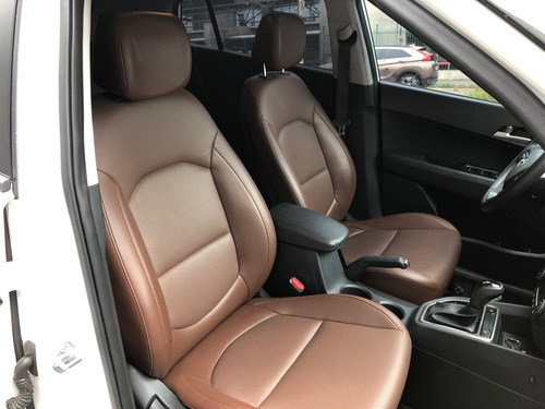 Imagem 8 de 11 de Creta 2018 Automática Prestige 2.0 Flex Interior Marron