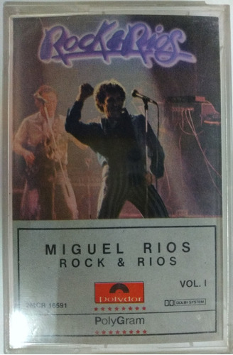 Miguel Rios Cassette Mexicano Rock & Rio Vol 1y2 Rsp Mrx Kst