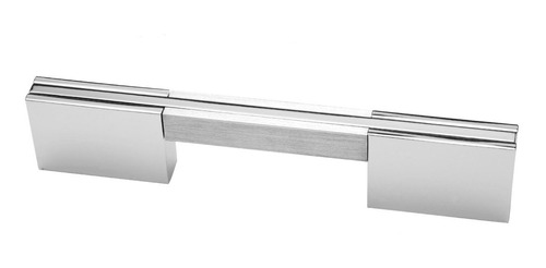 Jaladera  Zamac Y Aluminio 192mm Puerta Cocina Mueble