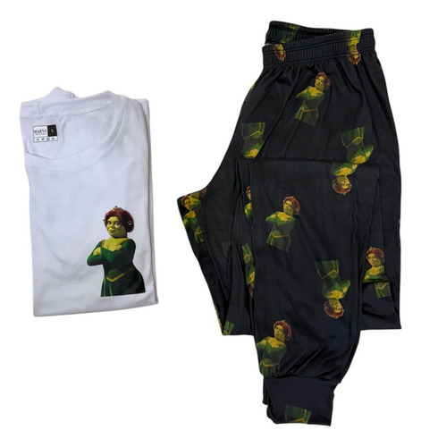 Pijama Dúo Shrek Para Parejas
