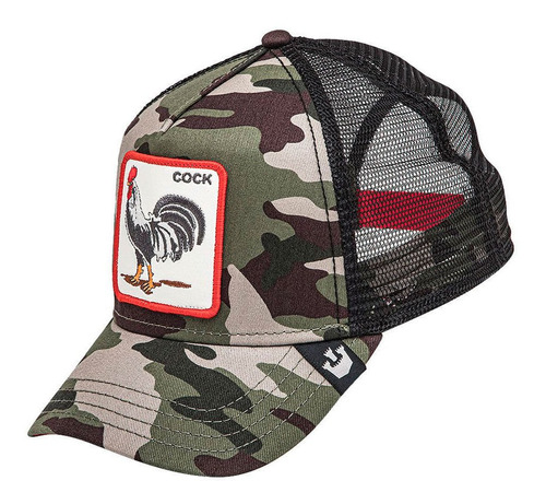 Gorra Goorin Baseball The Rooster Camf Moda Unisex 10337-417