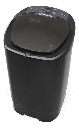 Tanquinho De Lavar Roupa Mueller MLT20B 20 Kg Preto - Foto oficial e menor preço