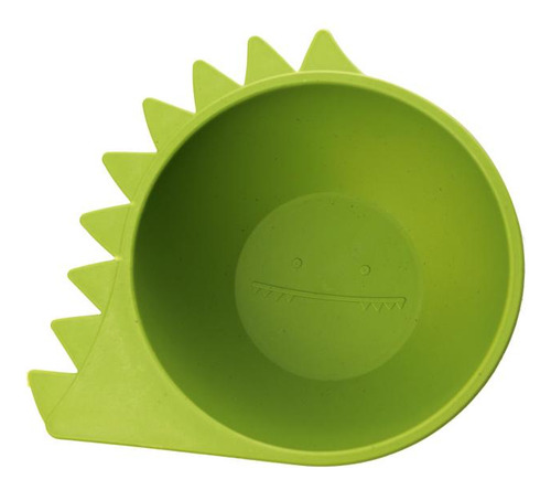Bowl Lyor Baby Dino De Bambu E Pp Verde 15cm X 17,5cm X 6,5