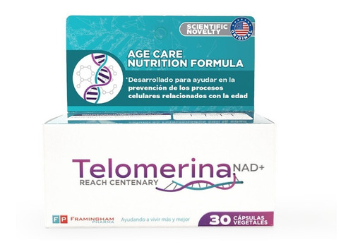 Telomerina Nad+ Capsulas Longevidad Original 