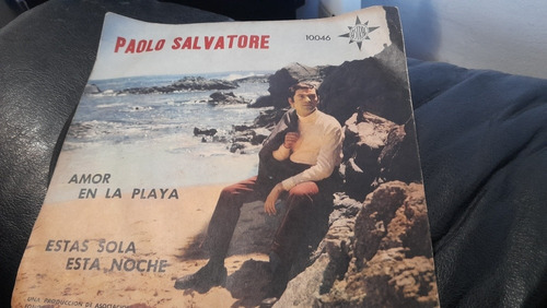 Vinilo Single De Paolo Salvatore Amor En La Playa(166ch