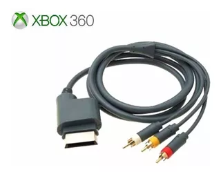 Cable Audio Y Video Xbox 360 Slim / Fat - Factura A / B